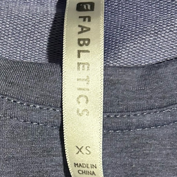 Fabletics Bonita Pullover II Pullover LIGHT PURPLE IRIS HEATHER Sweater Size XS - Picture 4 of 5